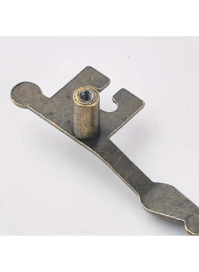 Bronze Key Shaped Cabinet Door Handles 6 Pieces Decorative Pulls For Wardrobes Drawers - Image 2